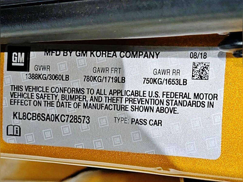 2019 Chevrolet Spark LS CVT