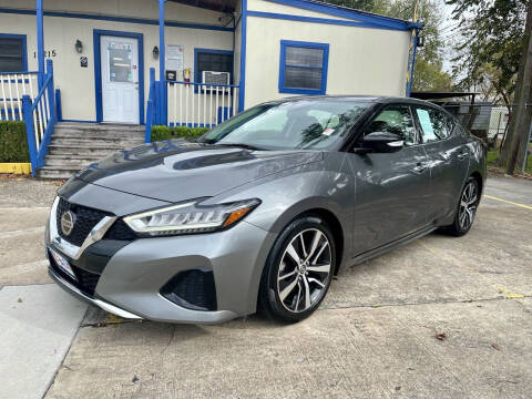 2019 Nissan Maxima for sale at HOUSTON CAR SALES INC in Houston TX