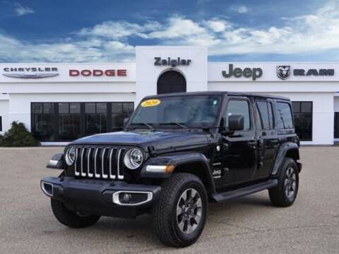2020 Jeep Wrangler Unlimited for sale at Zeigler Ford of Plainwell- Jeff Bishop in Plainwell MI