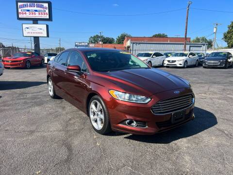 2016 Ford Fusion for sale at Allen's Auto Sales LLC in Greenville SC
