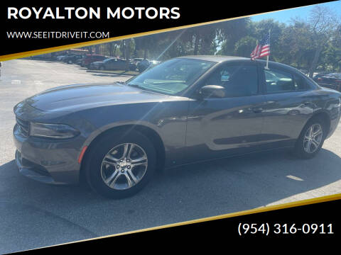 2020 Dodge Charger for sale at ROYALTON MOTORS in Plantation FL