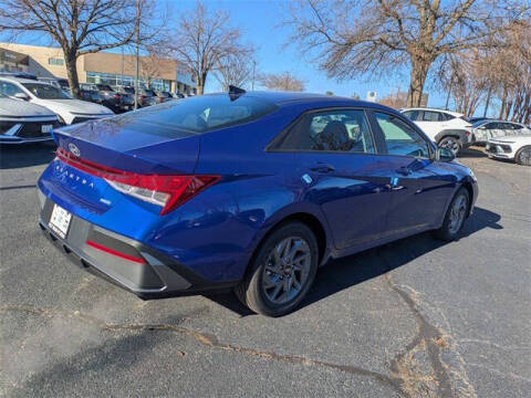 2026 Hyundai Elantra Hybrid Blue