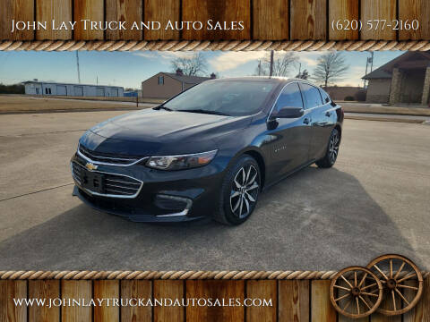 2018 Chevrolet Malibu for sale at John Lay Truck and Auto Sales in Independence KS