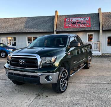 2011 Toyota Tundra for sale at Stephen Motor Sales LLC in Caldwell OH