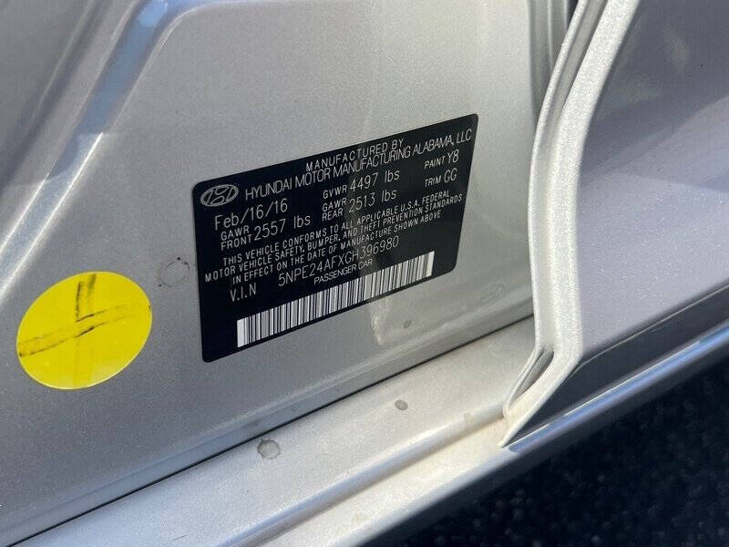 2016 Hyundai Sonata SE