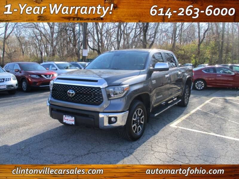 2019 Toyota Tundra for sale at Clintonville Car Sales - AutoMart of Ohio in Columbus OH