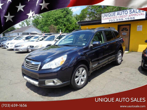 2012 Subaru Outback for sale at Unique Auto Sales in Marshall VA