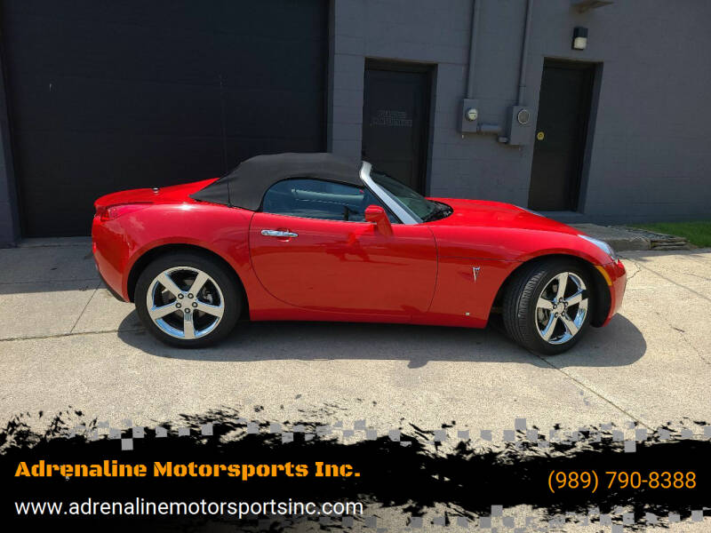 2007 Pontiac Solstice for sale at Adrenaline Motorsports Inc. in Saginaw MI