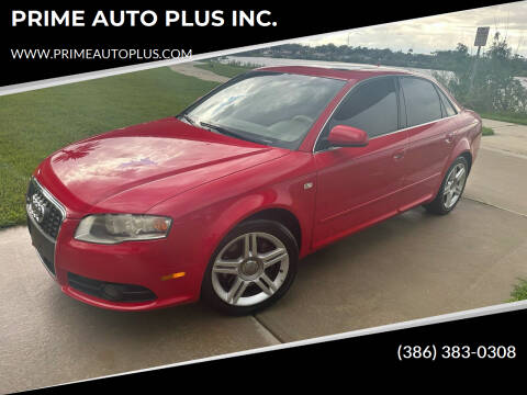 2008 Audi A4 for sale at PRIME AUTO PLUS INC. in Daytona Beach FL