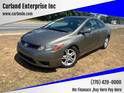 2008 Honda Civic for sale at Carland Enterprise Inc in Marietta GA