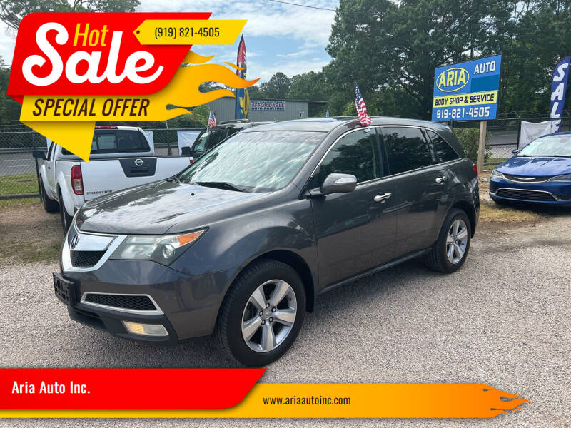 2011 Acura MDX for sale at Aria Auto Inc. in Raleigh NC