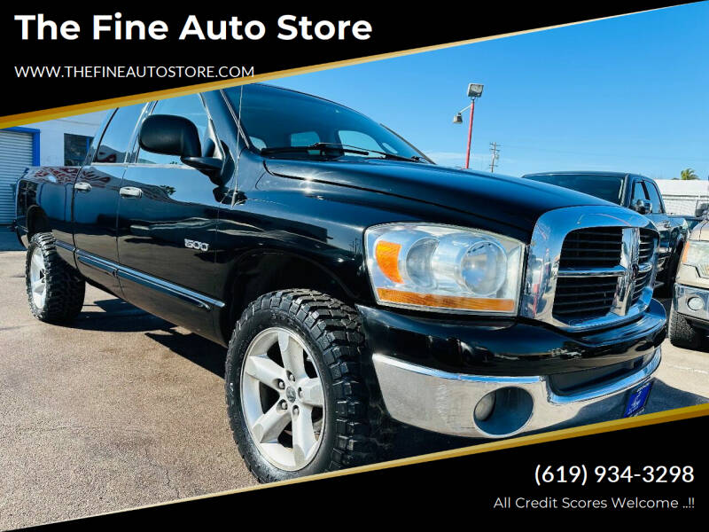 2006 Dodge Ram 1500 for sale at The Fine Auto Store in Imperial Beach CA