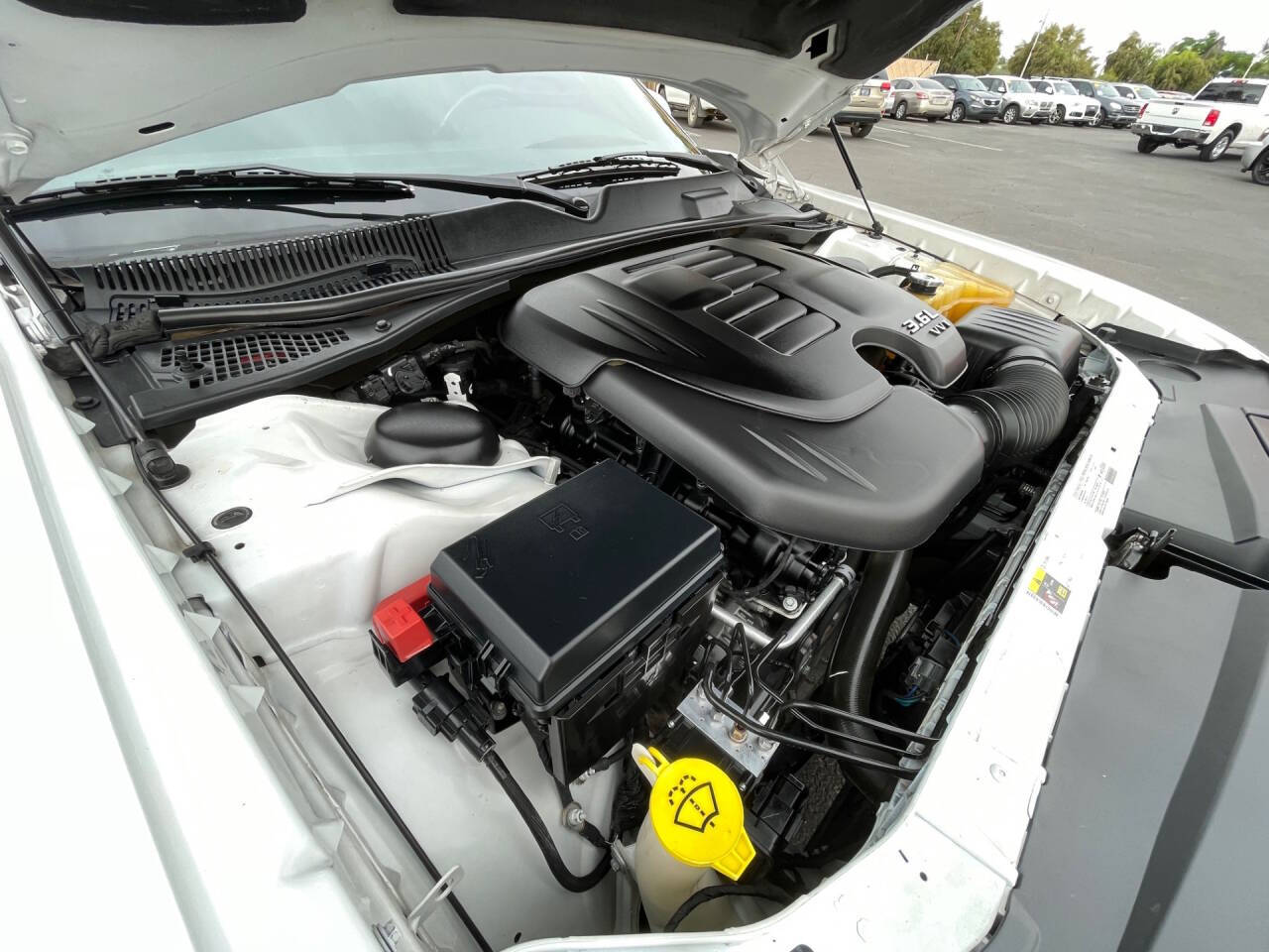 White 2013 Dodge Challenger SXT SXT 2dr Coupe 23