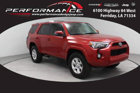 2016 Toyota 4Runner for sale at Performance Dodge Chrysler Jeep in Ferriday LA