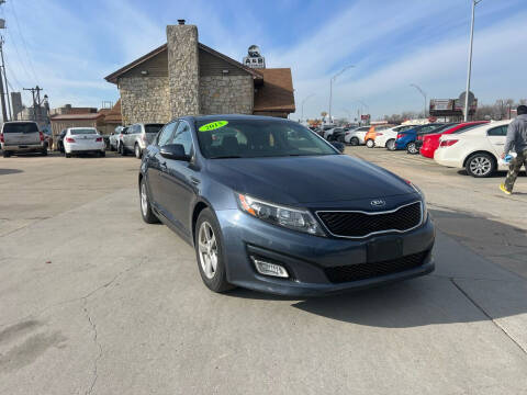 2015 Kia Optima for sale at A & B Auto Sales LLC in Lincoln NE