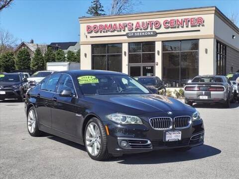 2014 BMW 5 Series for sale at DORMANS AUTO CENTER OF SEEKONK in Seekonk MA
