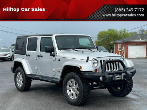 2012 Jeep Wrangler Unlimited for sale at Hilltop Car Sales in Knoxville TN