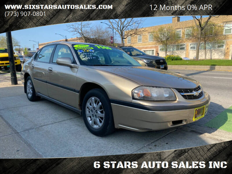 2005 Chevrolet Impala for sale at 6 STARS AUTO SALES INC in Chicago IL