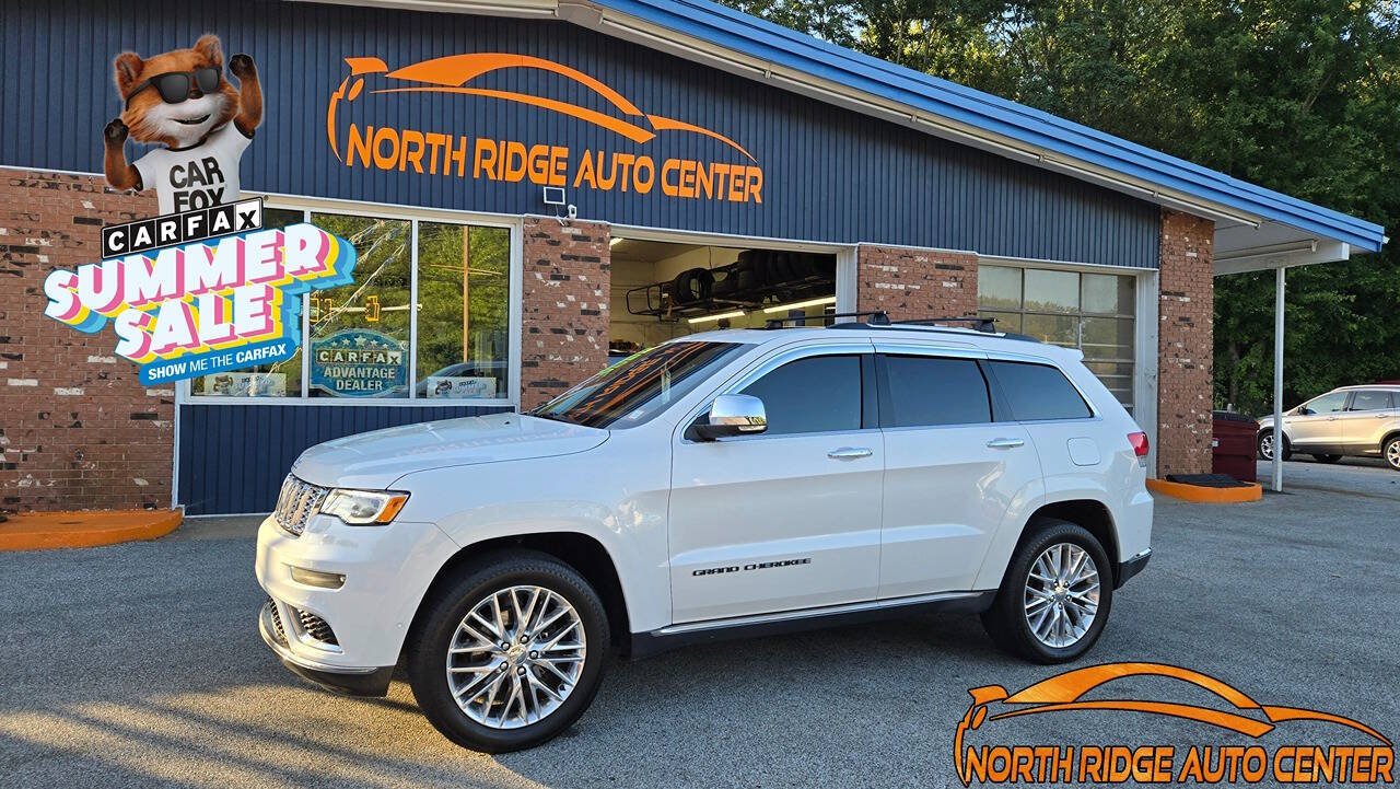 2017 Jeep Grand Cherokee for sale at North Ridge Auto Center LLC in Madison, OH