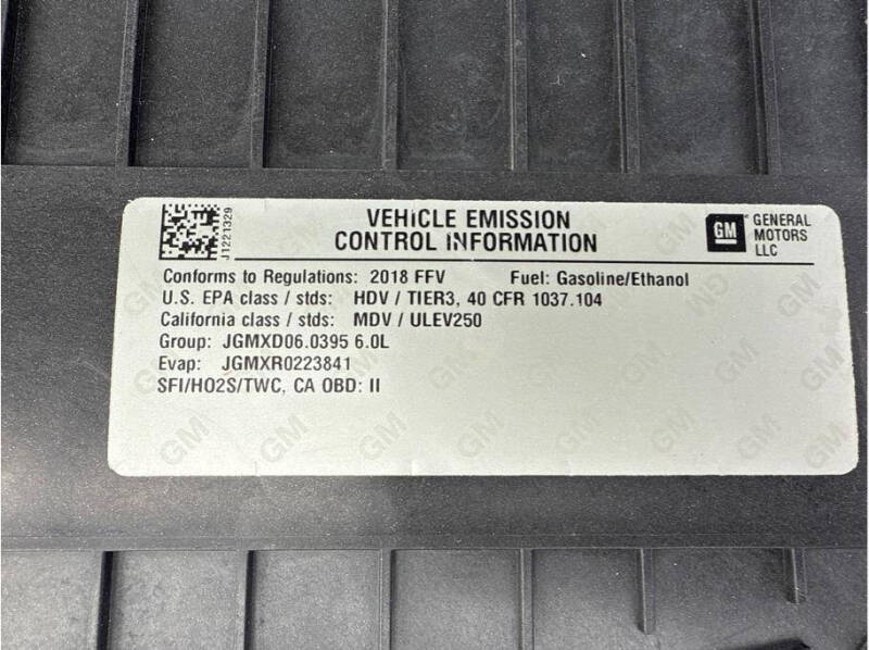 2018 GMC Savana 2500