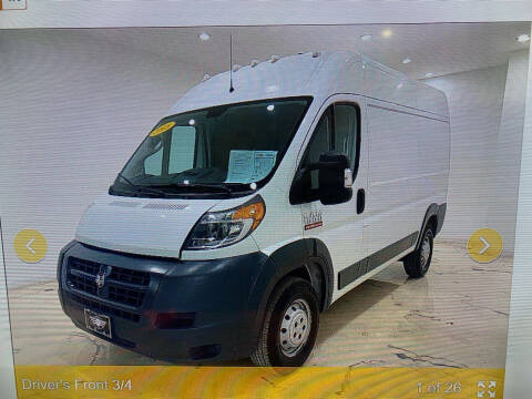 2018 RAM ProMaster for sale at White River Auto Sales in New Rochelle NY