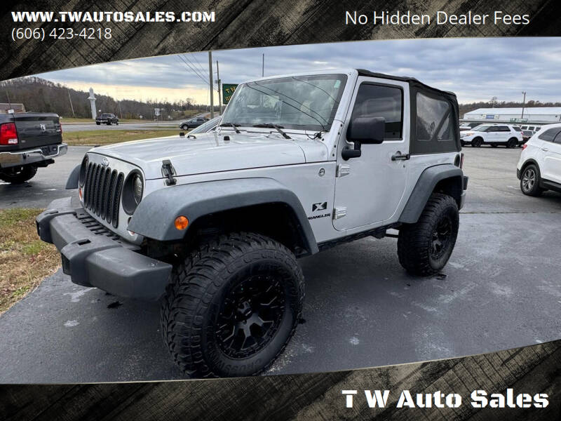 2009 Jeep Wrangler for sale at T W Auto Sales in Science Hill KY