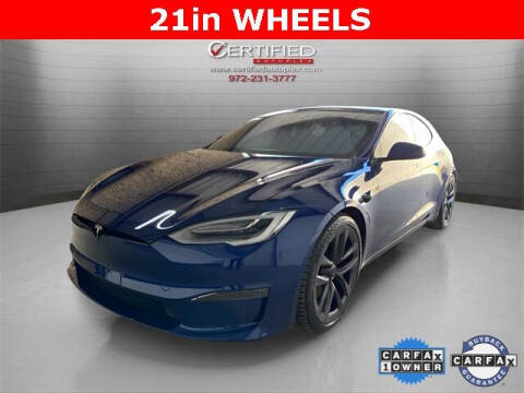 2022 Tesla Model S for sale at CERTIFIED AUTOPLEX INC in Dallas TX