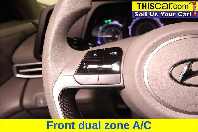 2023 Hyundai Elantra Hybrid Blue