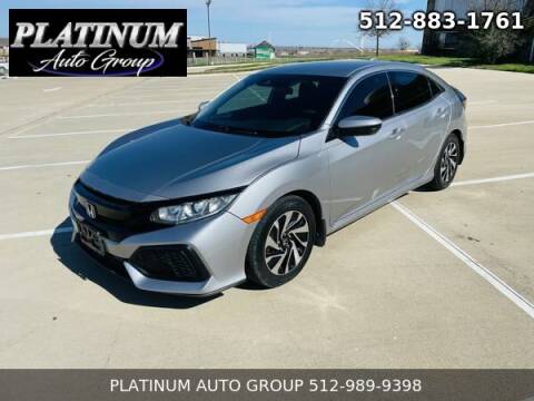 2019 Honda Civic for sale at Platinum Auto Group in Hutto TX