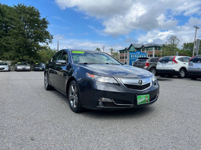 2012 Acura TL for sale at Kinsman Auto Sales in North Andover, MA