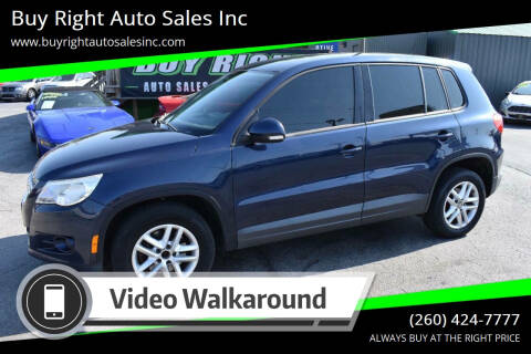 2011 Volkswagen Tiguan for sale at Buy Right Auto Sales Inc in Fort Wayne IN