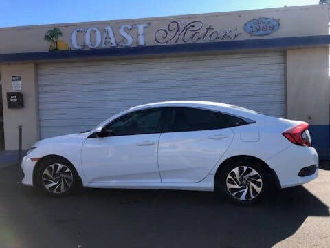 2016 Honda Civic for sale at Coast Motors in Arroyo Grande CA