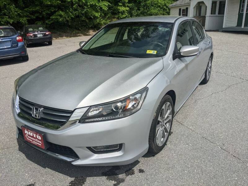 2013 Honda Accord for sale at AUTO CONNECTION LLC in Springfield VT