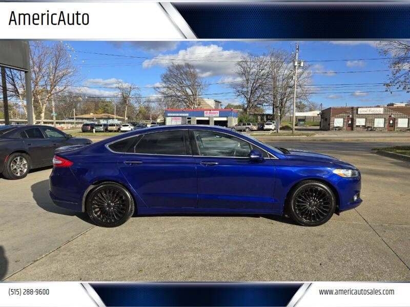 2013 Ford Fusion for sale at AmericAuto in Des Moines IA