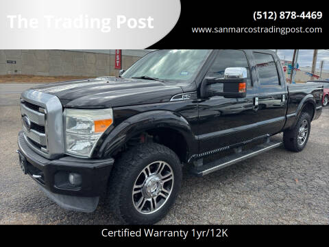 2015 Ford F-250 Super Duty for sale at The Trading Post in San Marcos TX