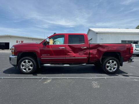 2019 Chevrolet Silverado 2500HD for sale at B & W Auto in Campbellsville KY