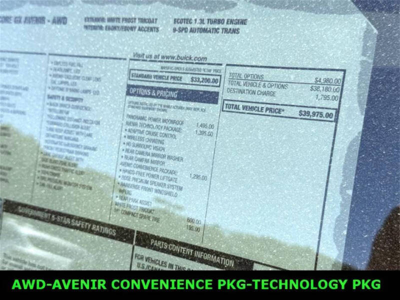 2026 Buick Encore GX Avenir