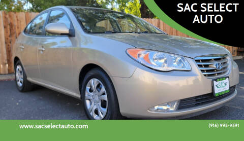 2010 Hyundai Elantra for sale at SAC SELECT AUTO in Sacramento CA