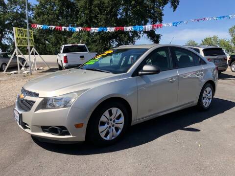 2013 Chevrolet Cruze for sale at C J Auto Sales in Riverbank CA