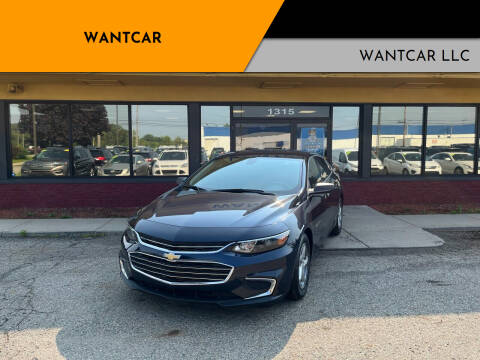 2017 Chevrolet Malibu for sale at WANTCAR in Lansing MI