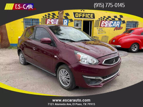 2018 Mitsubishi Mirage for sale at Escar Auto in El Paso TX