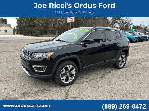 2019 Jeep Compass for sale at Joe Ricci's Ordus Ford in Bad Axe MI