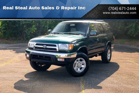 1999 Toyota 4Runner for sale at Real Steal Auto Sales & Repair Inc in Gastonia NC