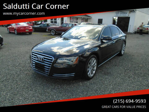 2014 Audi A8 L for sale at Saldutti Car Corner in Gilbertsville PA