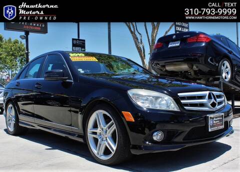 2010 Mercedes-Benz C-Class for sale at Hawthorne Motors Pre-Owned in Lawndale CA