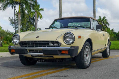1982 FIAT 2000 Spider