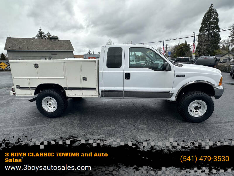 1999 Ford F-250 Super Duty for sale at 3 BOYS CLASSIC TOWING and Auto Sales in Grants Pass OR