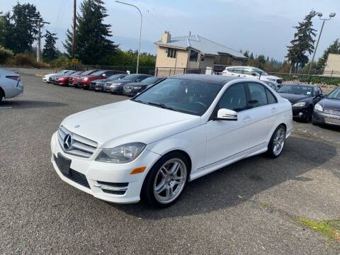 2013 Mercedes-Benz C-Class for sale at KARMA AUTO SALES in Federal Way WA