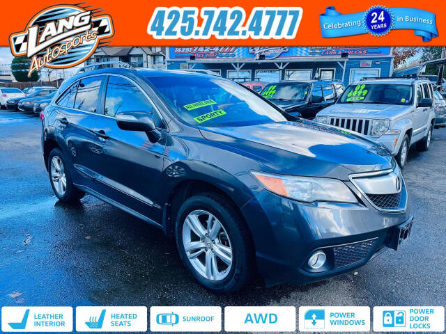 2013 Acura RDX for sale at Lang Autosports in Lynnwood, WA