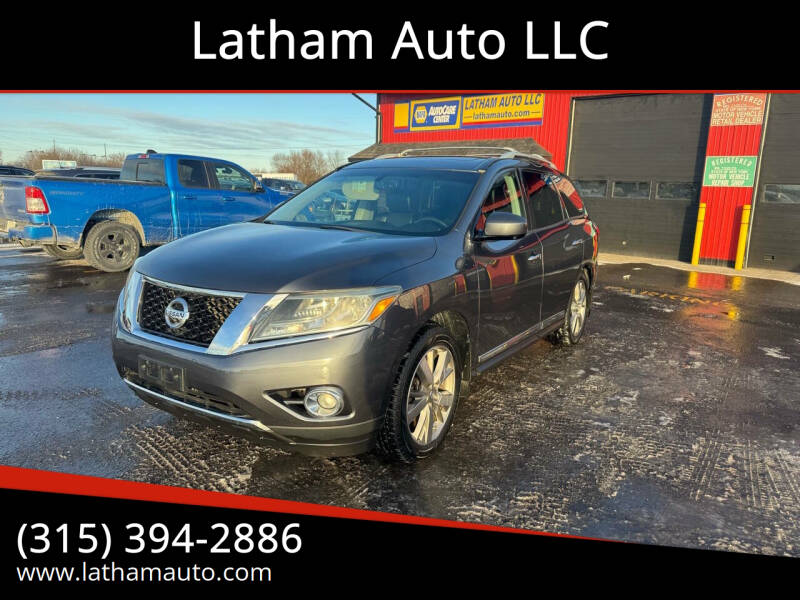 2014 Nissan Pathfinder for sale at Latham Auto LLC in Ogdensburg NY